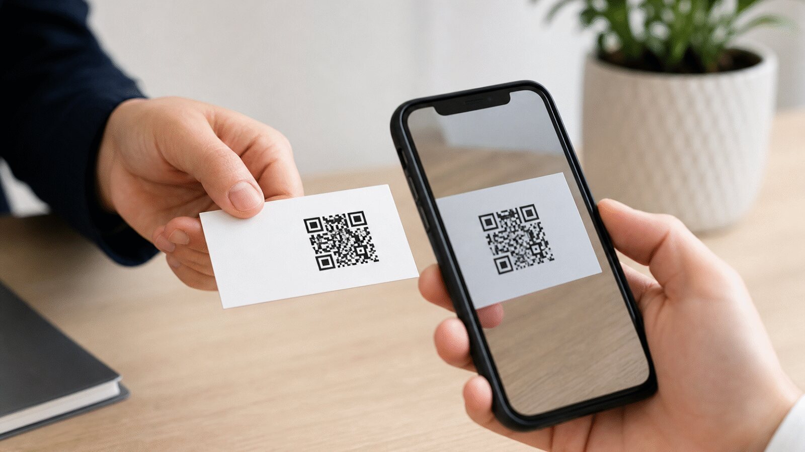 Hogyan készítsen vCard QR-kódot névjegykártyára