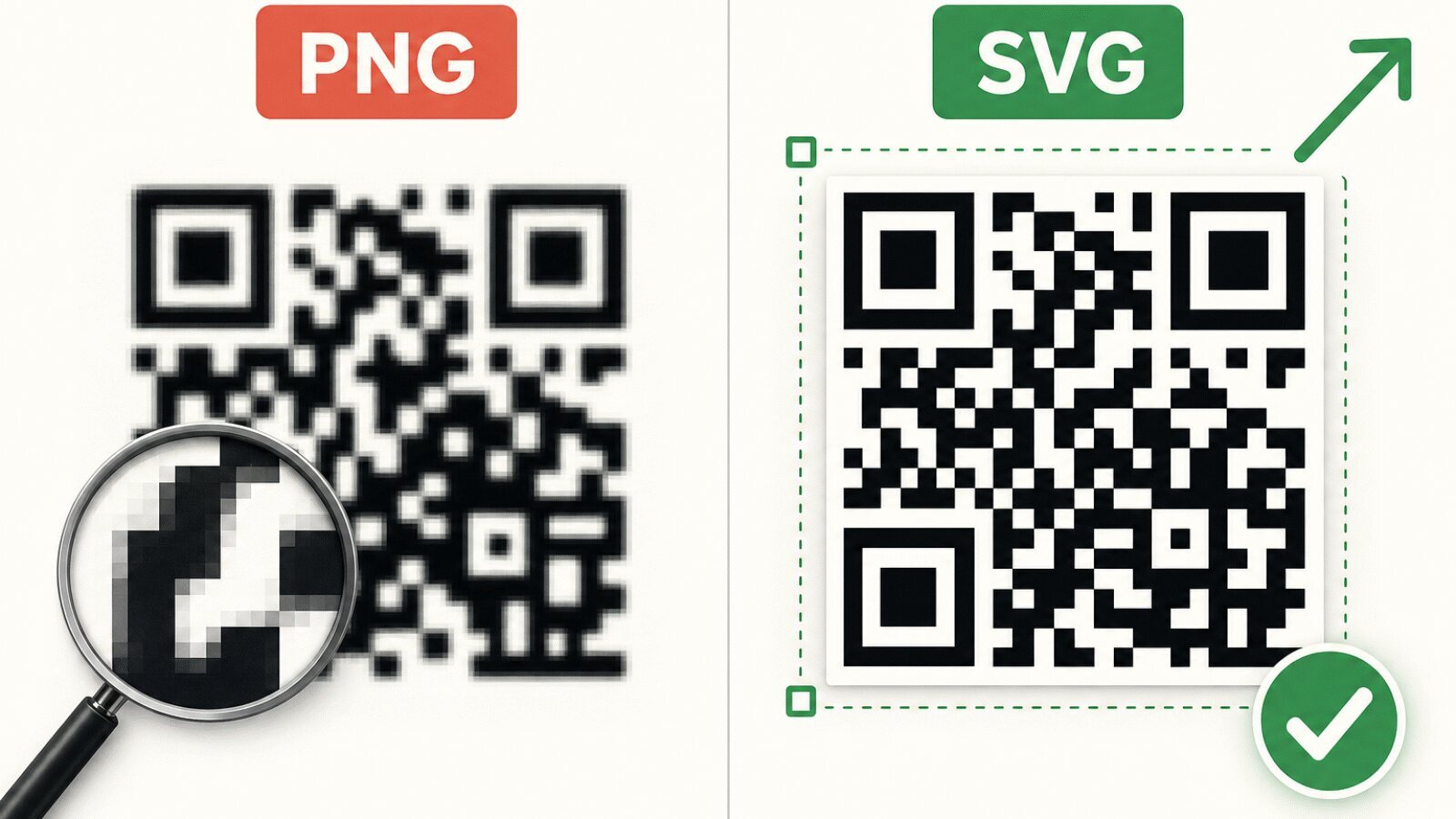PNG vagy SVG QR-kódhoz: melyik formátumot válassza?