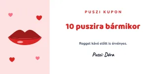 Kuponminta: Puszi kupon