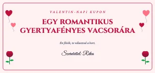 Kuponminta: Valentin-napi kupon